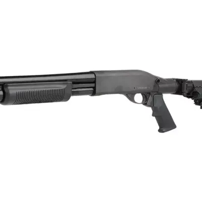 wersja policyjna ze składaną kolbą