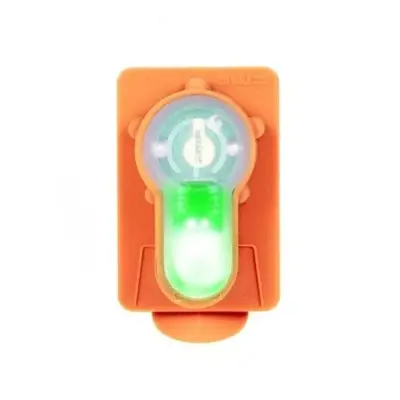 asgbox.pl - Marker elektroniczny Lightbuck Card Button - pomarańczowy (zielone światło)