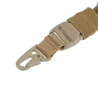 asgbox.pl - 1-pkt. pas nośny typu bungee - tan