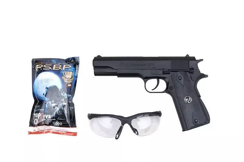 Replika sprężynowa pistoletu typu G1911 OD-G-GIG-03-004787-00 asgbox.pl Replika sprężynowa pistoletu typu G1911 - obrazek 3