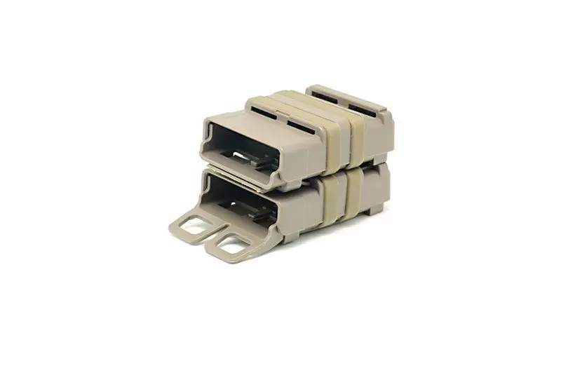 Zestaw 2 ładownic FAST na magazynki 5,56 - tan OD-G-FMA-19-005588-00 asgbox.pl 56 - tan