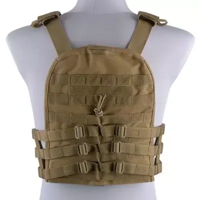 Kamizelka typu plate carrier z odpinanym panelem - tan OD-G-GFT-18-018424-00 asgbox.pl