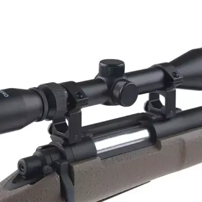 Replika karabinu snajperskiego SW-04 (z lunetą i dwójnogiem) - tan OD-G-SWL-03-022037-00 asgbox.pl