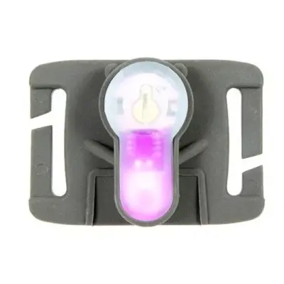 asgbox.pl - Marker elektroniczny Lightbuck MOLLE - Foliage Green (różowe światło)