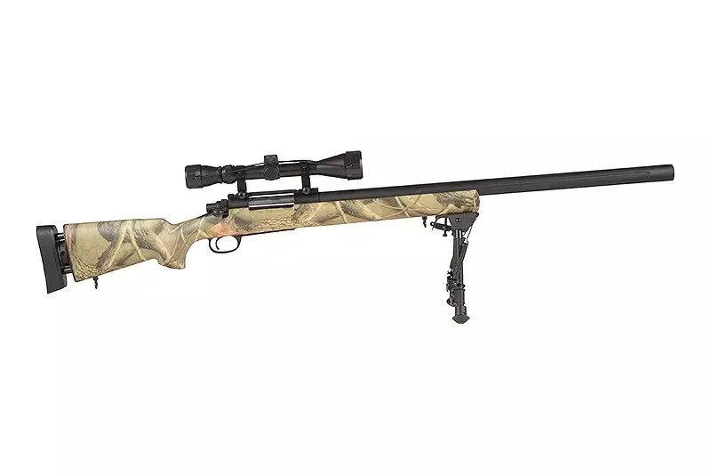 Replika karabinu snajperskiego SW-04J Army (z lunetą i dwójnogiem) - OakWood camo OD-G-SWL-03-014226-00 asgbox.pl Replika karabinu snajperskiego SW-04J Army (z lunetą i dwójnogiem) - OakWood camo - obrazek 4