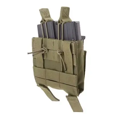 Alternative view of Podwójna ładownica na magazynki - oliwkowa