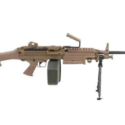Alternative view of Replika karabinu maszynowego H.M.G. MK2 - tan