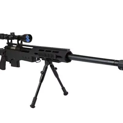 Replika karabinu snajperskiego MB4411D UPV - z lunetą i dwójnogiem OD-G-WEL-03-007312-00 asgbox.pl