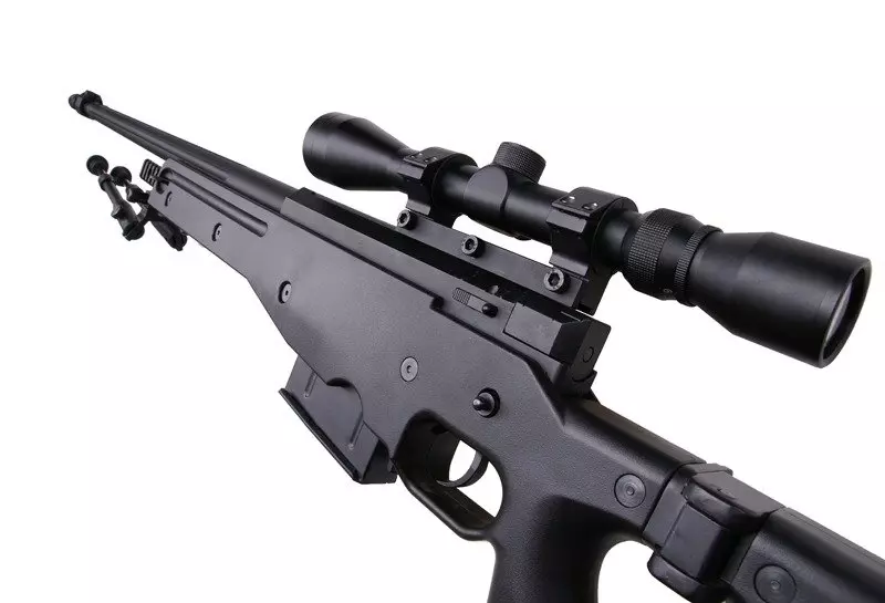 Replika karabinu snajperskiego G96D z lunetą i dwójnogiem OD-G-WEL-02-001238-00 asgbox.pl Replika karabinu snajperskiego G96D z lunetą i dwójnogiem - obrazek 5