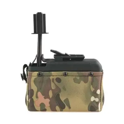Alternative view of Magazynek pudełkowy 1500 kulek do repliki typu M249 - MC