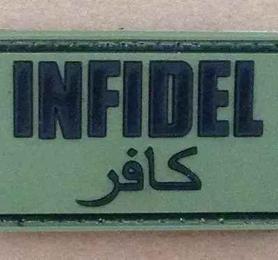 asgbox.pl - Naszywka 3D - Infidel - olive