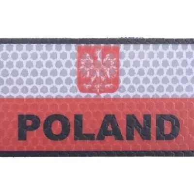 asgbox.pl - Naszywka IR - Flaga Polski z godłem - FC