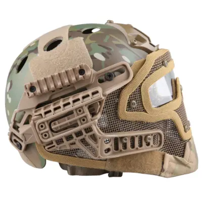 Replika kasku FAST PJ G4 System z osłoną twarzy - MC OD-G-EME-21-016950-00 asgbox.pl