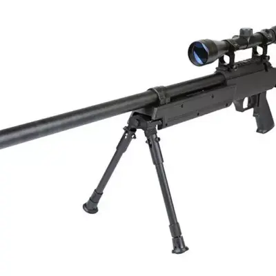Replika karabinu snajperskiego MB13D z lunetą i dwójnogiem OD-G-WEL-03-002691-00 asgbox.pl