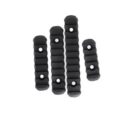 Alternative view of Zestaw polimerowych szyn RIS do chwytu MOE - czarny