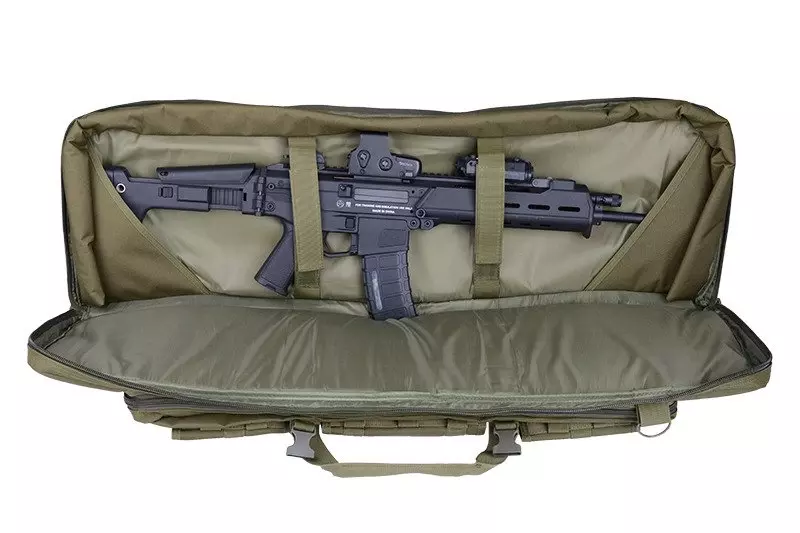 Podwójny pokrowiec na broń - oliwkowy OD-G-GFT-22-006012-00 asgbox.pl Podwójny pokrowiec na broń - oliwkowy - obrazek 3