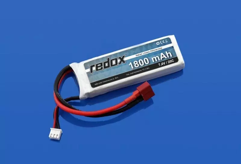 Akumulator Redox LiPo 1800mAh 7,4 20C OD-G-RDX-06-005109-00 asgbox.pl asgbox.pl - Akumulator Redox LiPo 1800mAh 7