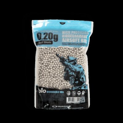 6mm 0,20g Biodegradable Airsoft BBs (5000 rounds, Bag)