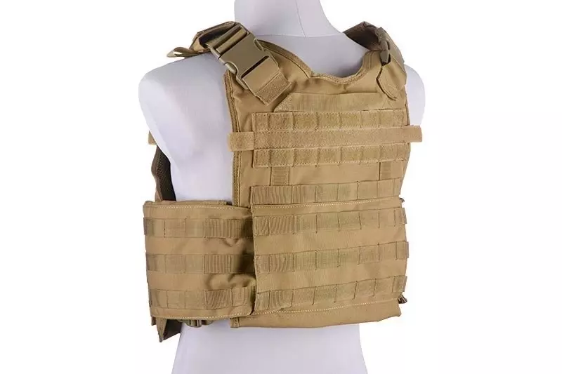 Kamizelka taktyczna typu Armor Plate Carrier - tan OD-G-GFT-18-018836-00 asgbox.pl Kamizelka taktyczna typu Armor Plate Carrier - tan - obrazek 4