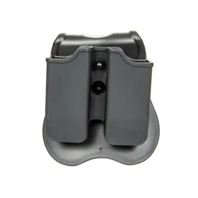 Alternative view of Ładownica na 2 magazynki pistoletowe (uniwersalna) - czarna