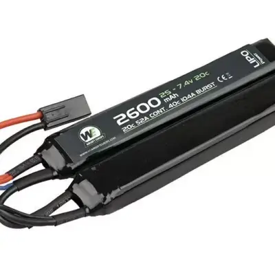 Alternative view of Akumulator LiPo 2600mAh 7.4V 20C - dwudzielny