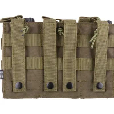 Potrójna ładownica Open I na magazynki AK/M4/G36 - oliwkowa OD-G-PRI-19-017403-00 asgbox.pl