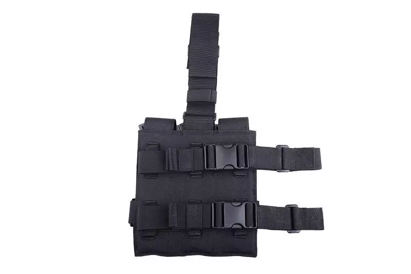 Potrójna ładownica udowa na magazynki typu MP5 - czarna OD-G-GFT-19-009685-00 asgbox.pl Potrójna ładownica udowa na magazynki typu MP5 - czarna - obrazek 2