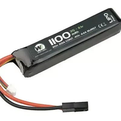 Alternative view of Akumulator LiPo 1100mAh 11.1V 20C - stick