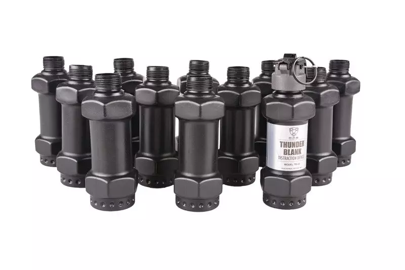 Zestaw granatów hukowych Hakkotsu CO2 Dumbell - 12 sztuk OD-G-APS-04-011346-00 asgbox.pl Zestaw granatów hukowych Hakkotsu CO2 Dumbell - 12 sztuk - obrazek 2