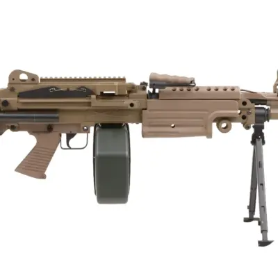 Replika karabinu maszynowego H.M.G. PARA - tan OD-G-AIK-01-013396-00 asgbox.pl