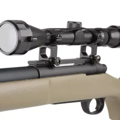 asgbox.pl - Replika karabinu snajperskiego SW-04J Army (z lunetą i dwójnogiem) - tan