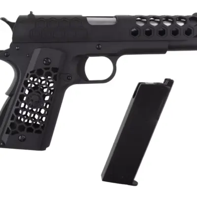 asgbox.pl - Replika pistoletu 1911 Hex Cut V.3 - czarny