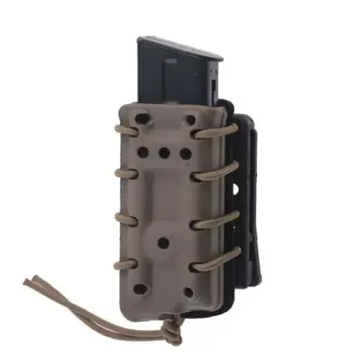 asgbox.pl - Ładownica SMC na magazynek jednorzędowy (wersja z dodatkowym wypełnieniem) (QD na pas) - dark earth