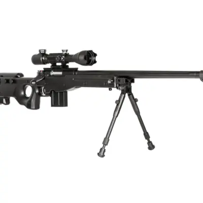 Replika karabinu snajperskiego 4402D (z lunetą i dwójnogiem) - czarny OD-G-WEL-03-002693-00 asgbox.pl