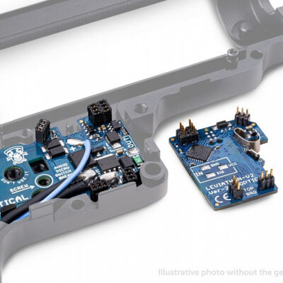 JeffTron LEVIATHAN V2 Optical (rear wired) plus CNC SPEED Trigger - Black OD-A-JT-LEV-V2S-SB asgbox.pl