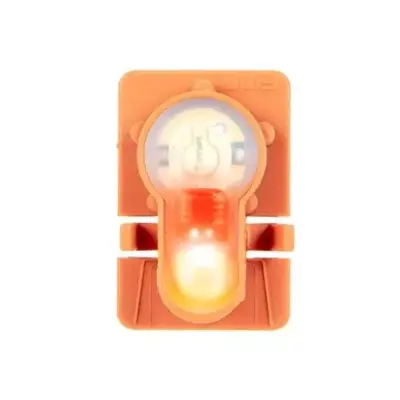 asgbox.pl - Marker elektroniczny Lightbuck RIS - pomarańczowy (pomarańczowe światło)