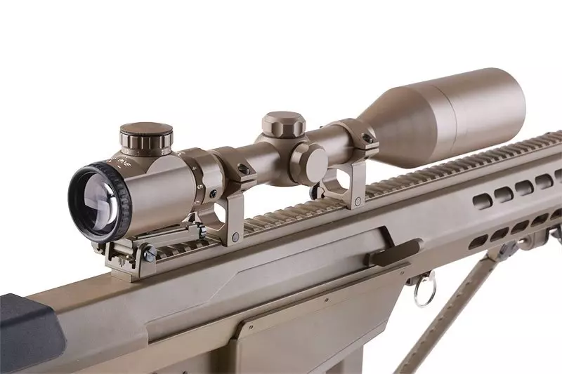 Replika karabinu wyborowego SW-013 z lunetą i dwójnogiem - tan OD-G-SWL-03-018551-00 asgbox.pl Replika karabinu wyborowego SW-013 z lunetą i dwójnogiem - tan - obrazek 4