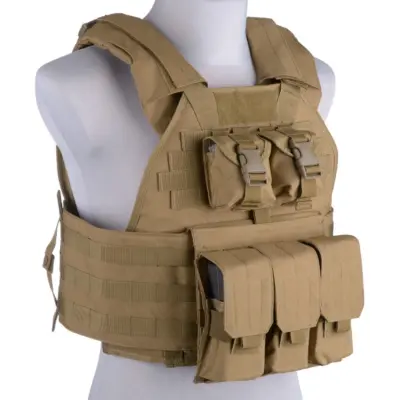 Kamizelka taktyczna typu Plate Carrier - tan OD-G-GFT-18-018406-00 asgbox.pl Kamizelka taktyczna typu Plate Carrier - tan OD-G-GFT-18-018406-00 asgbox.pl