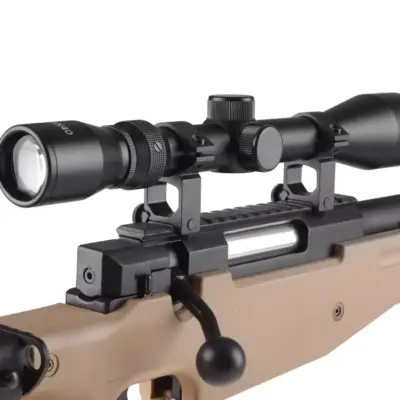 Replika karabinu snajperskiego MB08D - z lunetą i dwójnogiem - tan OD-G-WEL-03-017865-00 asgbox.pl