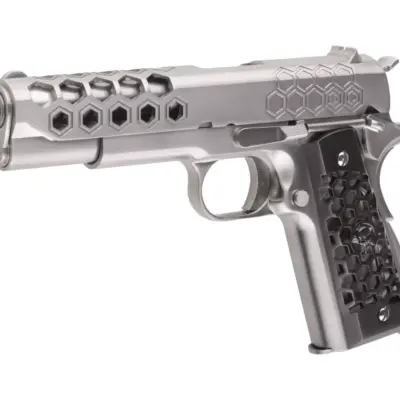 asgbox.pl - Replika pistoletu 1911 Hex Cut V.3 - srebrny