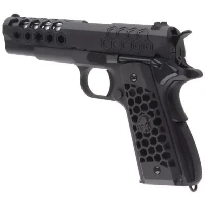 Alternative view of Replika pistoletu 1911 Hex Cut V.3 - czarny