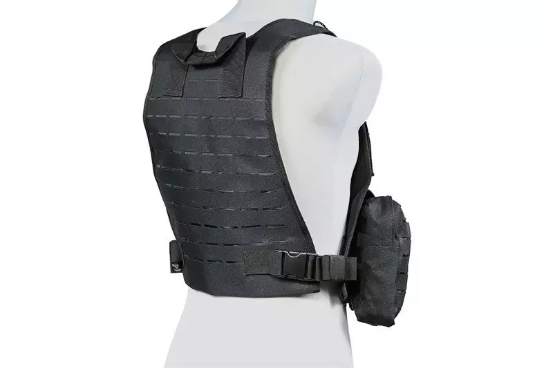 Kamizelka taktyczna typu MBSS (LaserCut) - Czarna OD-G-GFT-18-018408-00 asgbox.pl Kamizelka taktyczna typu MBSS (LaserCut) - Czarna - obrazek 2