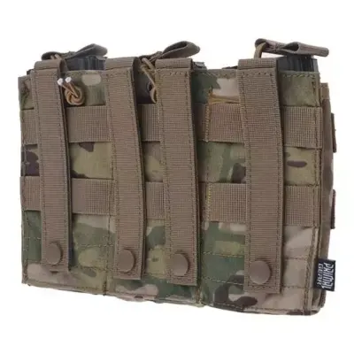 asgbox.pl - Potrójna ładownica Open I na magazynki AK/M4/G36 - Multicam®