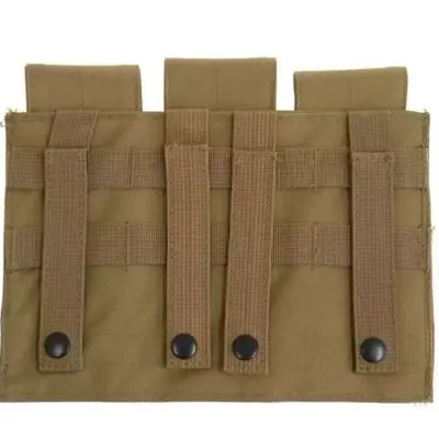 Alternative view of Potrójna ładownica na magazynki typu M4/M16 - tan