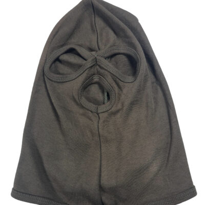 Balaclava 3 holes COTTON OLIVE