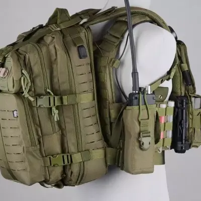 Plecak typu Assault Pack Laser-Cut USB - oliwkowy OD-G-PRI-20-019391-00 asgbox.pl