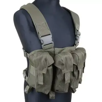 Alternative view of Kamizelka taktyczna typu Chest Rig - oliwkowa