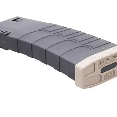 Alternative view of Magazynek mid-cap 120 kulek do replik typu M4/M16 - czarny / tan