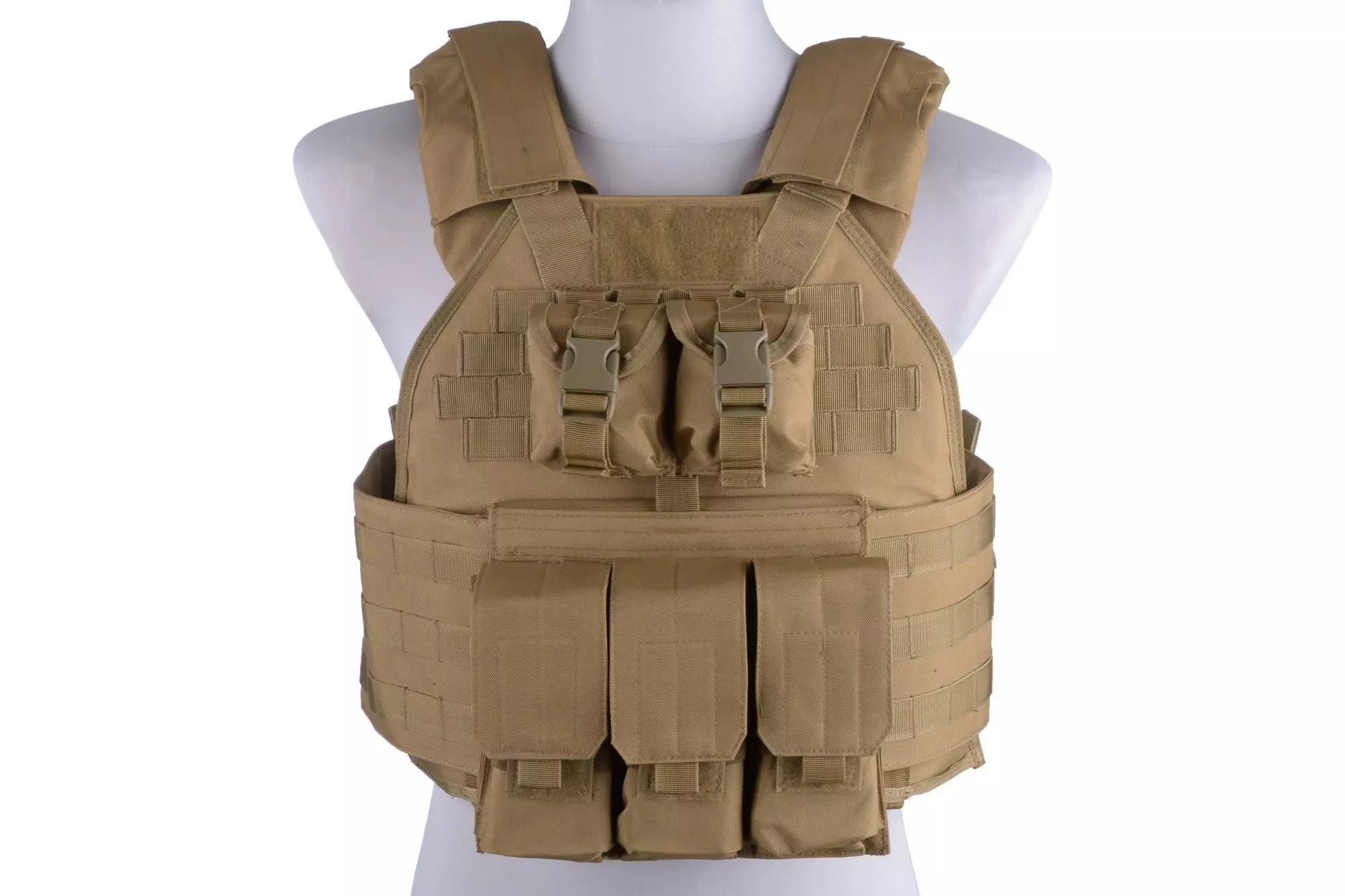 Kamizelka taktyczna typu Plate Carrier - tan OD-G-GFT-18-018406-00 asgbox.pl Kamizelka taktyczna typu Plate Carrier - tan - obrazek 6