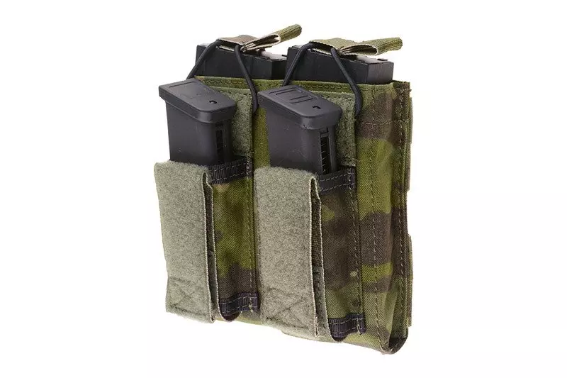 Podwójna ładownica Open Top na magazynki M4/M16 + pistoletowe - Multicam Tropic OD-G-EME-19-019163-00 asgbox.pl Podwójna ładownica Open Top na magazynki M4/M16 + pistoletowe - Multicam Tropic - obrazek 2